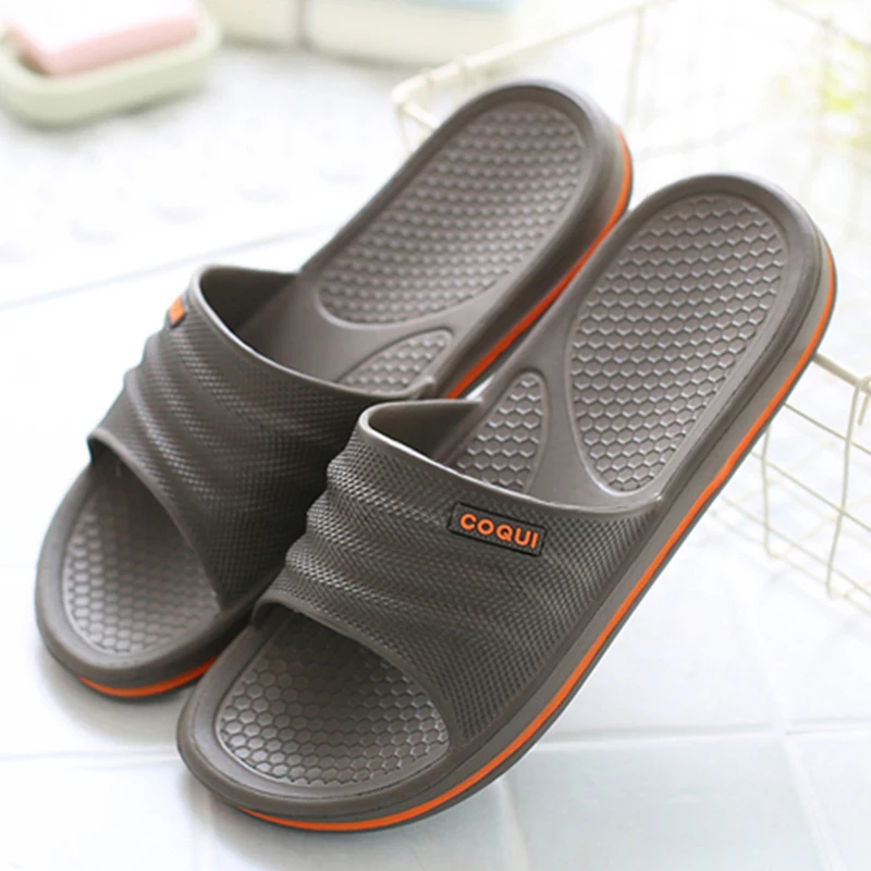 Men Women Home Slippers Concise Non-slip Soft Comfortable Indoor Summer Classic Bathroom Slippers soft slippers summer slippers