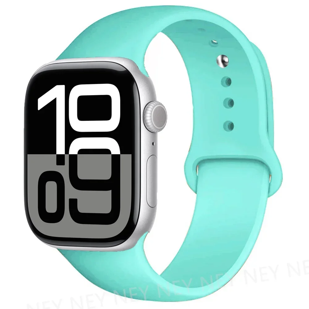 Premium Silicone Sport Watch Band - Versatile Waterproof Strap