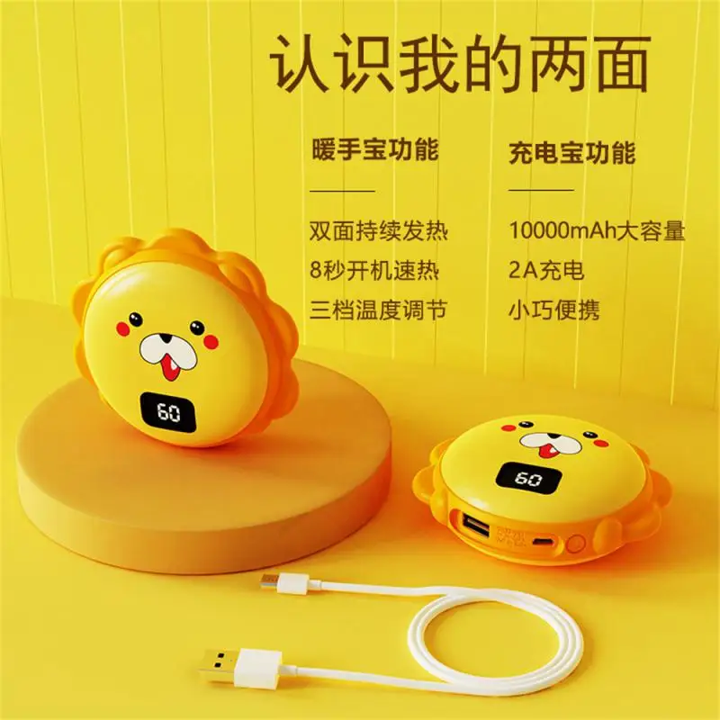 Portable Hand Warmer USB Charge Power Bank Rechargeable Mini Hand Warmer For Winter Outdoor Hiking