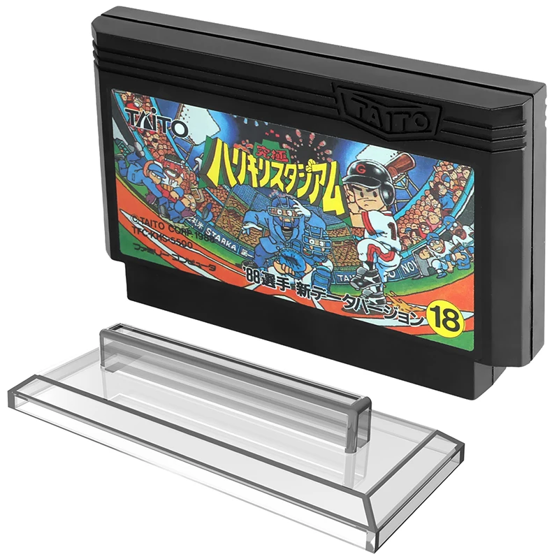 Per Nintendo Famicom Espositore Compatibile Con Supporto Per Cartucce Di Gioco Fc Ripiano Portaoggetti In Plastica Vintage Trasparente Portatile