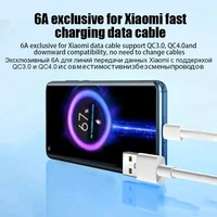 6A 67W Fast Wall Charger For Xiaomi 10 11 12 Lite 13 14 15 Redmi Note 11T 12T 13 Pro POCO Turbo Charge Type-C USB Charging Cable - Image 6