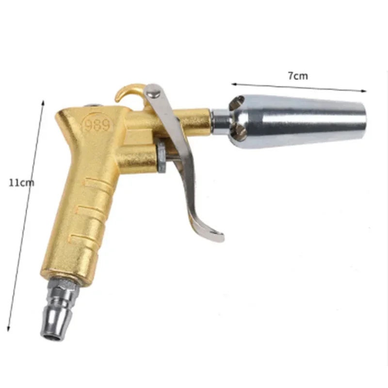 New Tornado Pneumatic Car Air Blowing Gun Blow Dust Clean Tools Air Duster Brush Sprayer Aluminum Alloy Car Washer