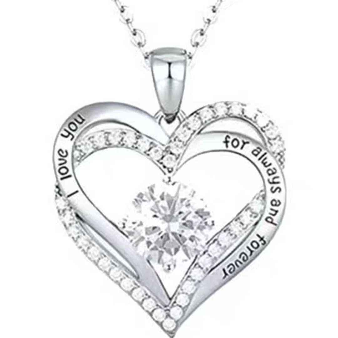 Lab Grow Diamond 0.5CT Heart Smart Diamond Necklace 18K gold Women Birthday Gifts for Women Jewelry for Birthday Gifts