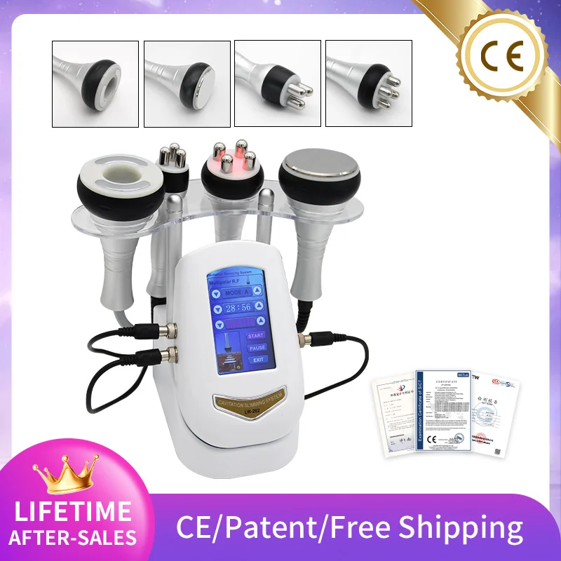 

Slimming Machine 40k Cavitation Ultrasonic Body Slimming Machine Wrinkle Removal Skin Rejuvenation Tighten Anti-wrinkle Beauty