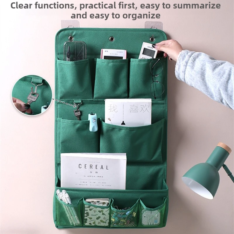Fabric Wall Hanging Storage Bag, Bedside Wall Hanging Bag, Door Hanging Bag, Mobile Phone Storage Wardrobe Storage Bag