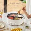 220V 4 Flavor Electric Hot Pot 6L Household Multifunctional Food Cooking Machine Hotpot Multi Cooker 5