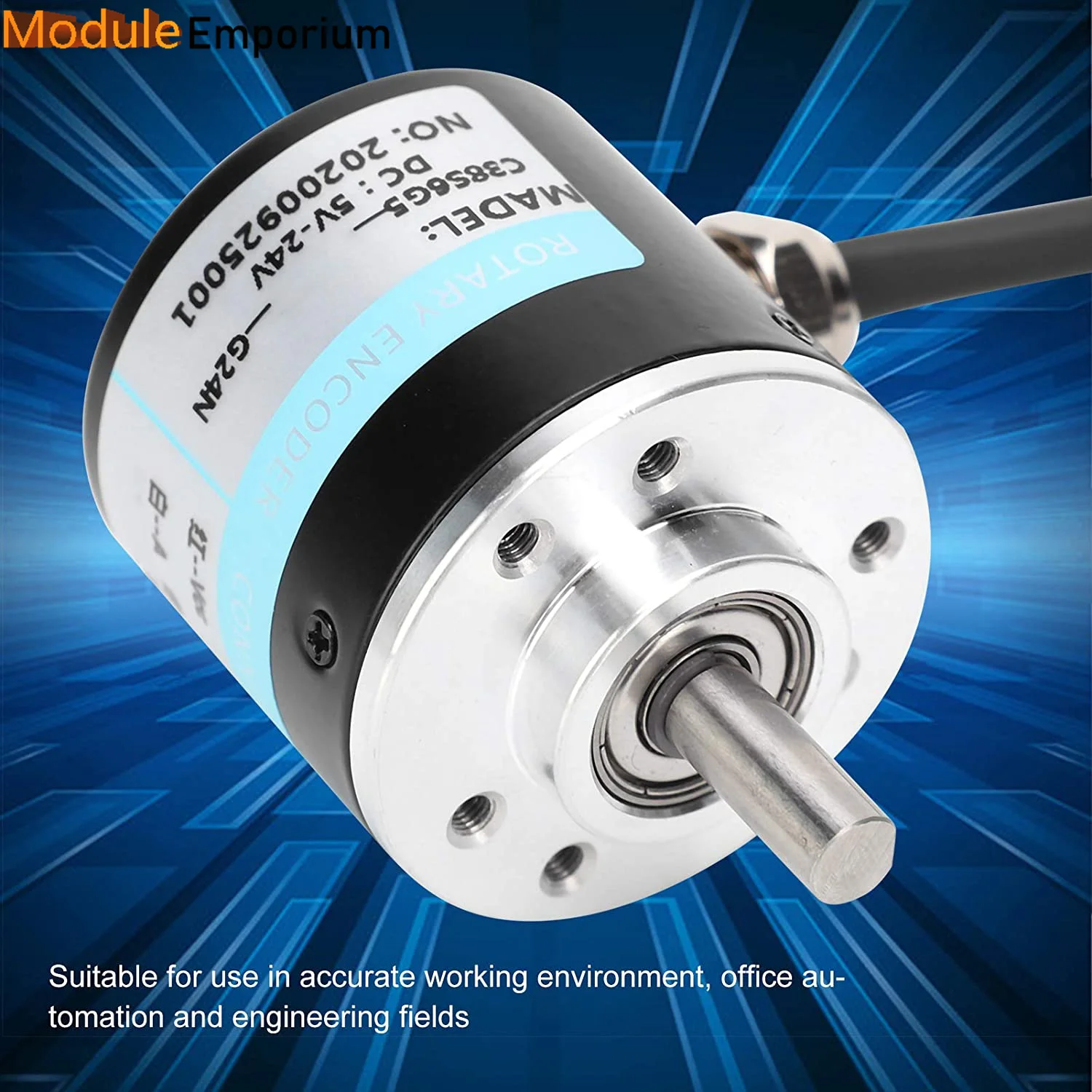 Encoder Rotativo Akozon 600P/R - Sensore Ottico Incrementale, 5V-24V, Per Misurazione - Foto 2