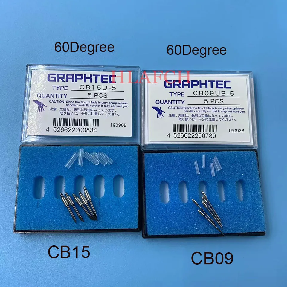 5PCS for Graphtec CB09UB-5 CB15U-5 Cutting Cemented Carbide Blade