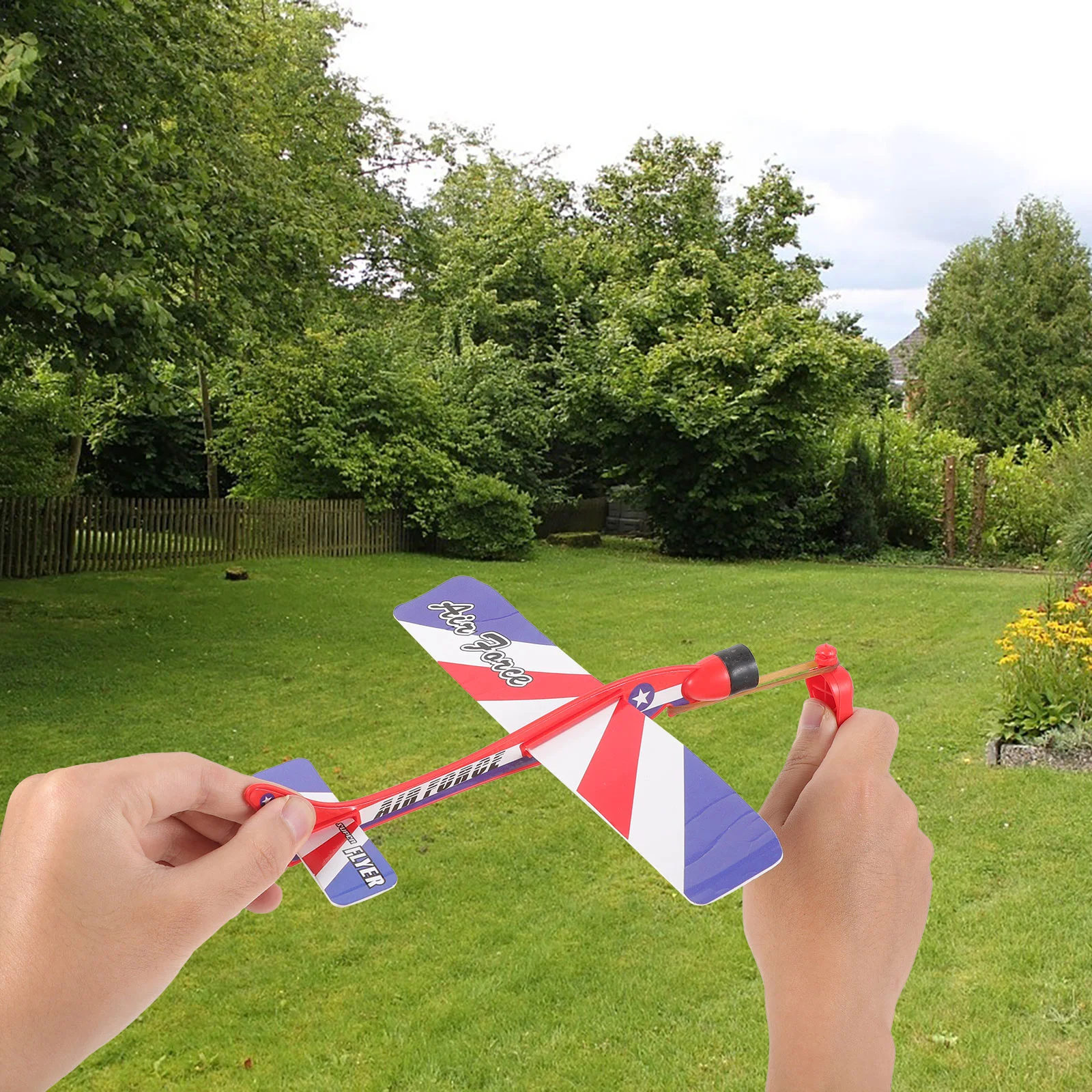 

4 Pcs Kid Toys Hand Throw Catapult Aircraft Planes Outdoor Airplane Model Child