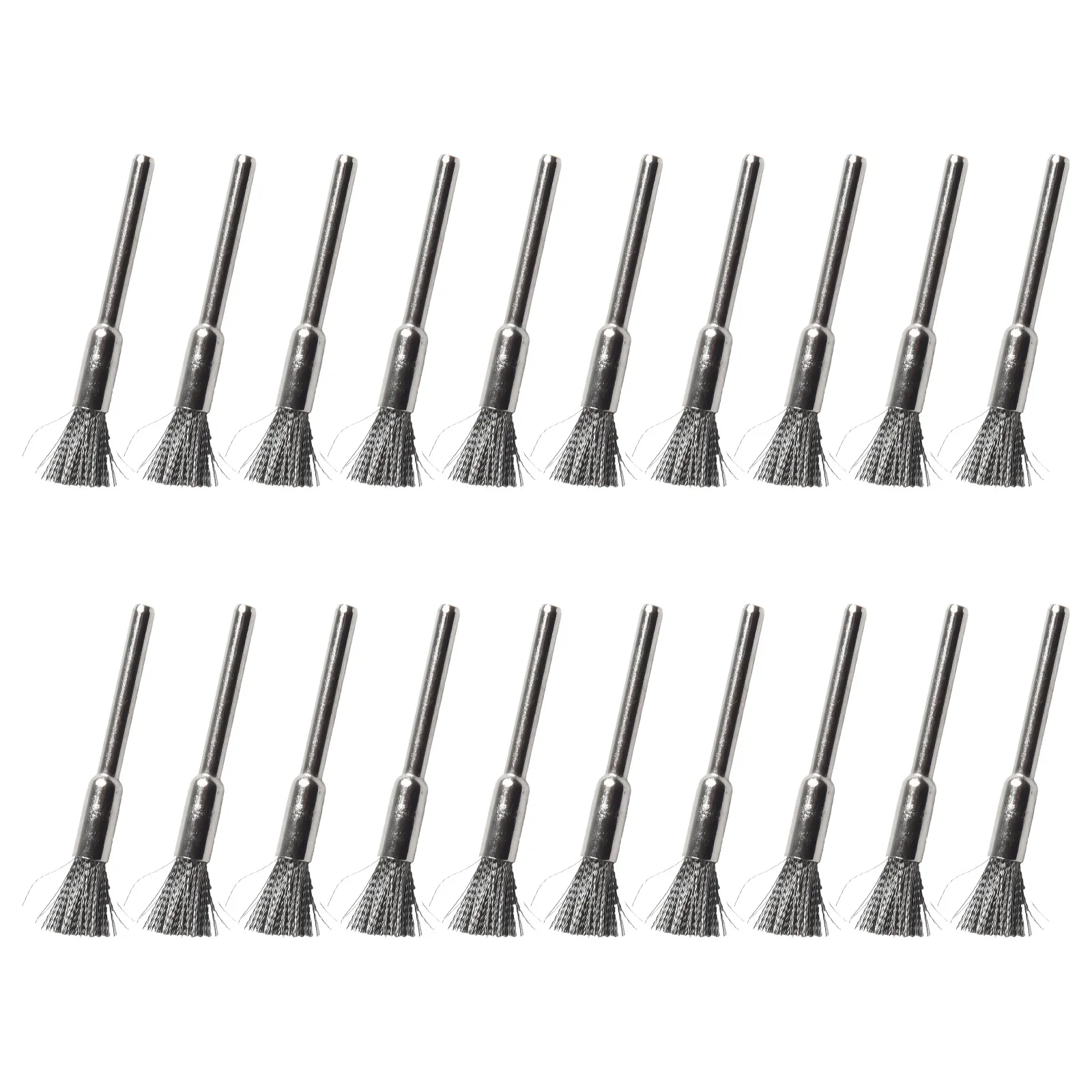 

Silver Brush Wire Brushes 5mm Diameter Cleaning For Rotary Polishing Tools Grinding Steel Wire Brush Stainless Steel