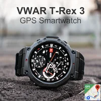 Original T-Rex 3 GPS Smartwatch 50M IP69K Waterproof Built-in Dual-band GPS GNSS Compass Military Smart Watch Men for Xiaomi