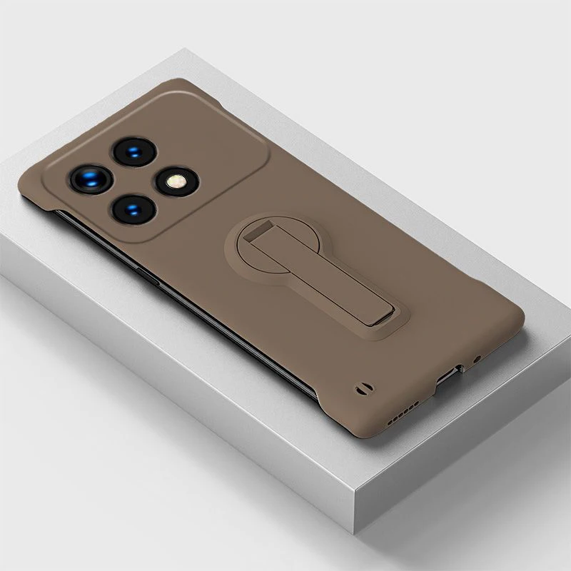 Telefon Fall Für Xiaomi Poco X7 X6 F7 Ultra F6 F5 M6 Pro F3 Abdeckung Harte PC Dünne Rahmenlose Drehen Ständer halter Schutz – Detail 10