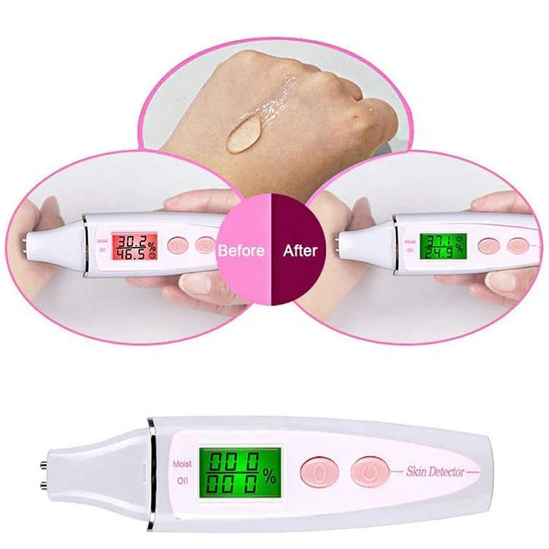 Skin Tester Bio Technology Sensor LCD Digital Face Care Beauty Tool