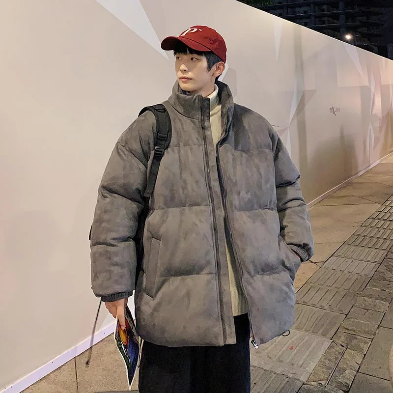 

Winter Jacket Men Parkas Bubble Jacket Oversize Thicken Warm Harajuku Coat Fashion Puffer Jacket Woman New Streetwear