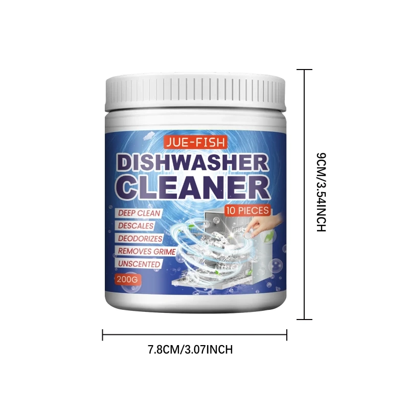 All Purpose Dishwasher Cleaning Tablets Suitable for Home Commercial Use