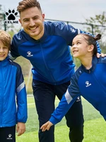 Kelme-Manteau de sport de la ligue chinoise pour homme, édition joueur, entraînement de football, veste de jeu, haut de course 5
