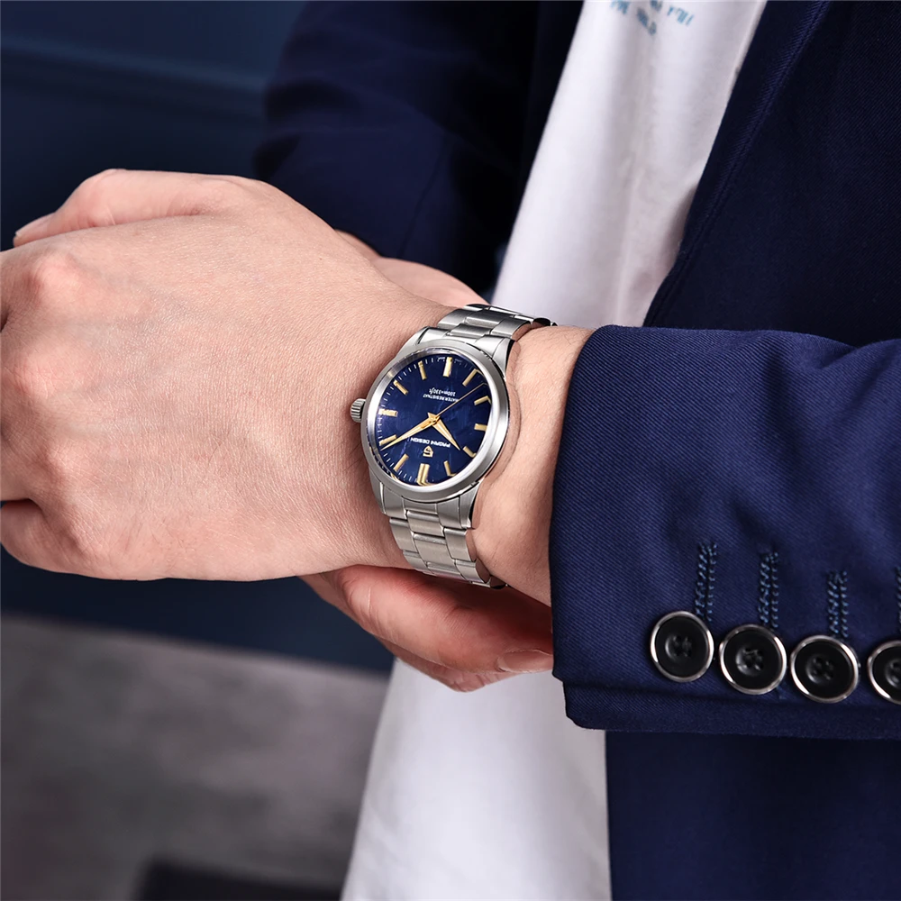 2022 New PAGANI DESIGN Men's Automatic Quartz Watch Top Brand VH31 Stainless Steel 100 Waterproof AR Sapphire Glass Reloj Hombre