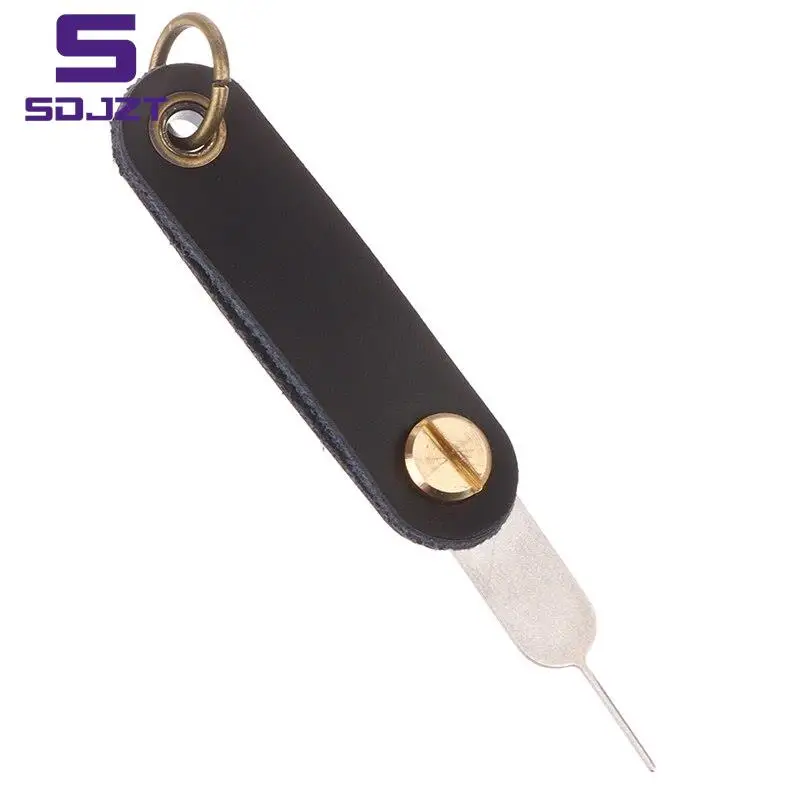 

Eject Sim Card Tray Open Pin Needle Key Tool For Universal Mobile Phone PU Leather Portable