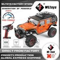 1:10 Wltoys 104010 Electric Four-Wheel Drive Climbing Off-Road Vehicle Simulation Rc Remote Control Vehicle Toys Birthday Gifts 2