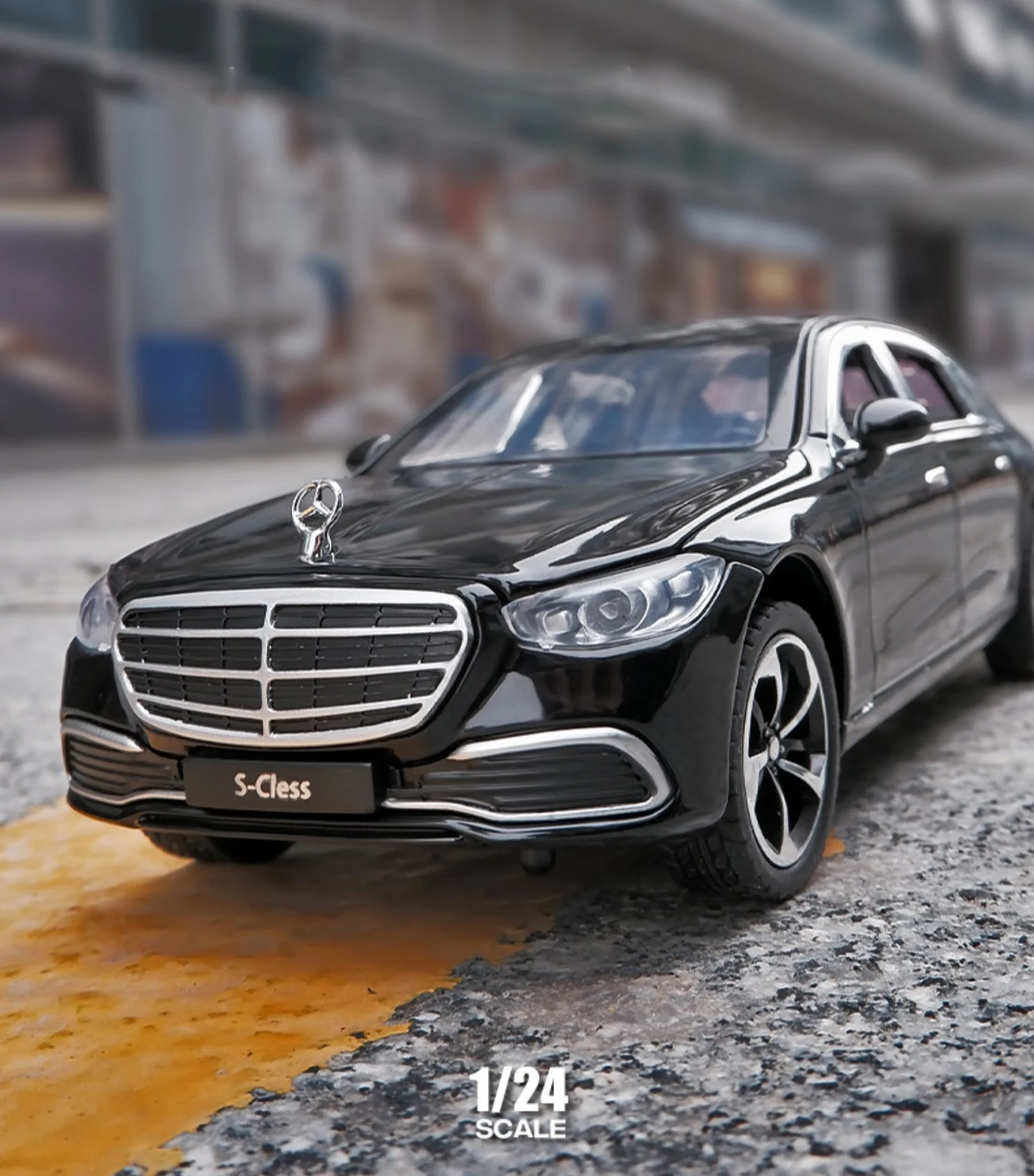 1:24 Mercedes-Benz S400 S-Class Alloy Model Car Toy Diecast Toy