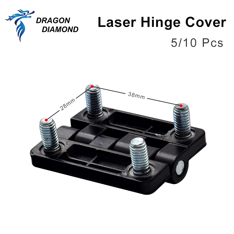 DRAGON DIAMOND Laser Hinge Cover Mechanical Parts For Co2 Laser Engraver And Cutting Machine DIY Co2 Kit with Zinc Alloy laser machine spare parts