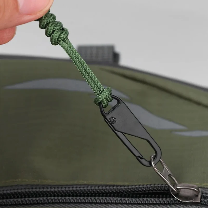Tragbare Outdoor Tasche Zipper Puller Metall Zipper Kopf Slider Abnehmbare Tragen-beständig Weben Reißverschlüsse Ziehen DIY Nähen Zubehör – Detail 6