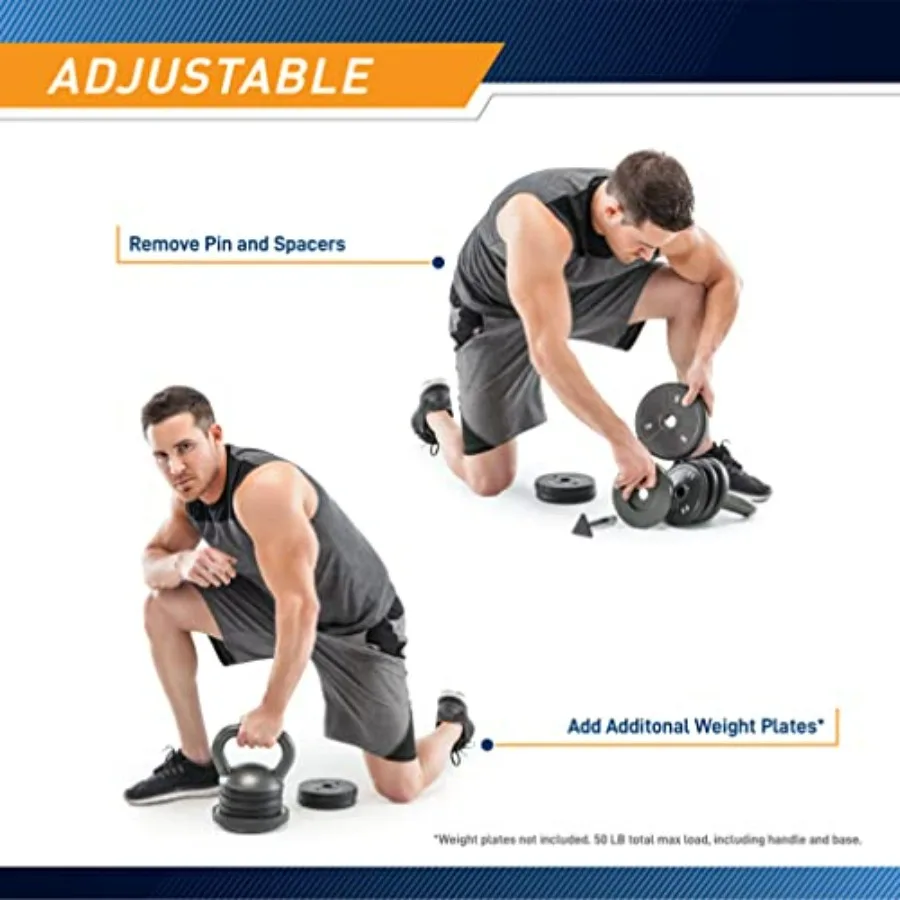 Apex Adjustable Heavy-Duty Kettlebell 4