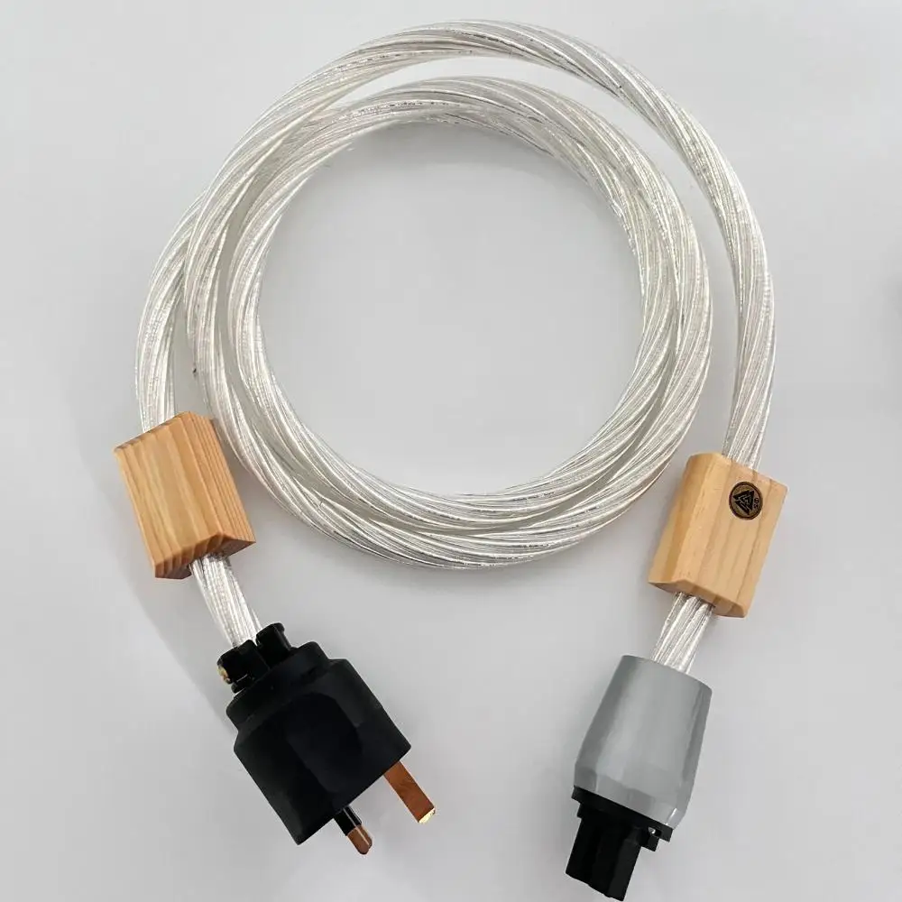 HiFi Audio Preffair AC-Stromkabel mit US/EU/UK-Version Steckern C15 Buchsen für Leistungsverstärker-Lautsprecher – Detail 36