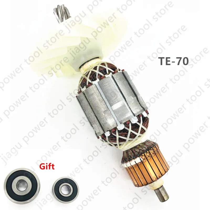 

AC220-240V 7 Teeth Armature Replace for HILTI TE70 TE-70 TE70 02 TE7002 ROTOR Achor Motor