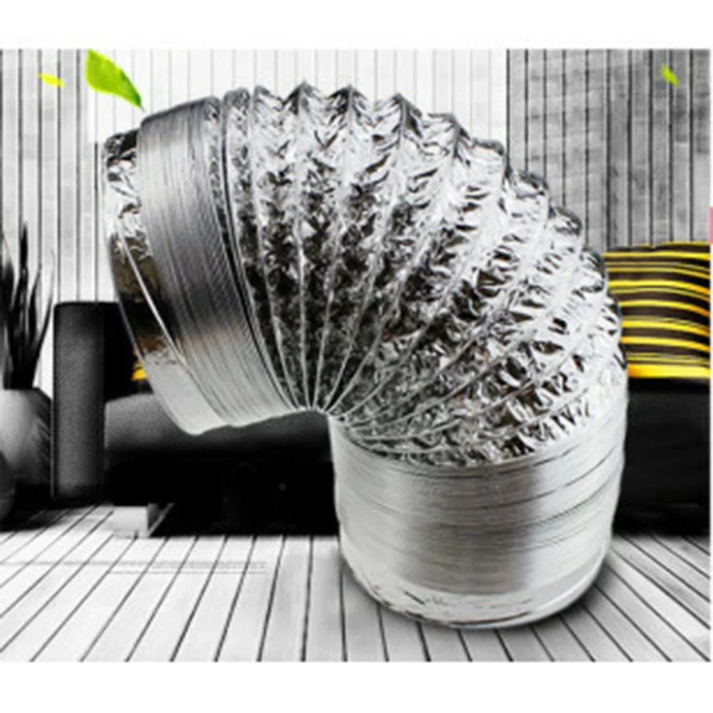 

Ducting Vent Hose 7 Inch 10 Feet Thicken Flexible Aluminum Foil Duct Hose Flex Air Aluminum Ducting Dryer Vent Hose Hvac