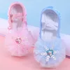 Dance Shoe Children Women Soft Sole Blue Pink Dancing Shoe for Girls Baby Children's Princess Ballerina Shoes 1
