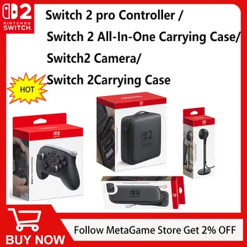 Accessori Nintendo Switch 2 Controller Nintendo Switch 2 Pro originale al 100% Custodie Nintendo Switch 2 per console di gioco NS2