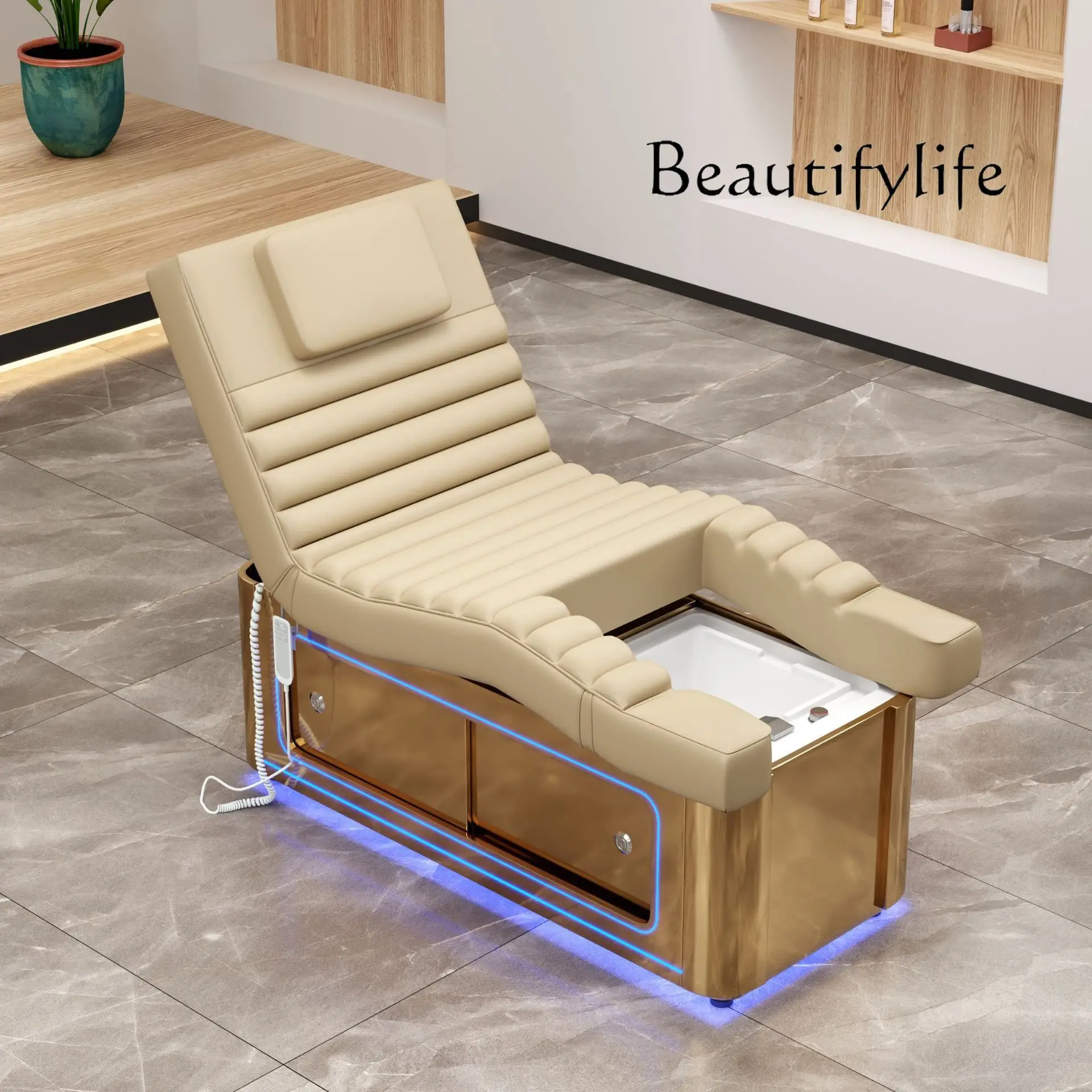 

Beauty Salon Spa Shop Special Massage Foot Massage Integrated Bed Massage Eyelash Nail Bath Chair