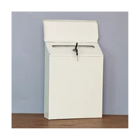 Mailbox Office Mailboxes Mail Boxes Outdoor Wall Mounted Mailbox Locking Mailbox Wall- Mounted Key Drop Box Mailboxes 2