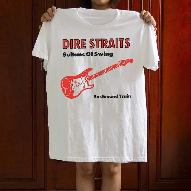 Dire Straded Sultans Of Swing Supertramp Shirt Vintage Rock Music Shirt Tt7972 Maniche Lunghe