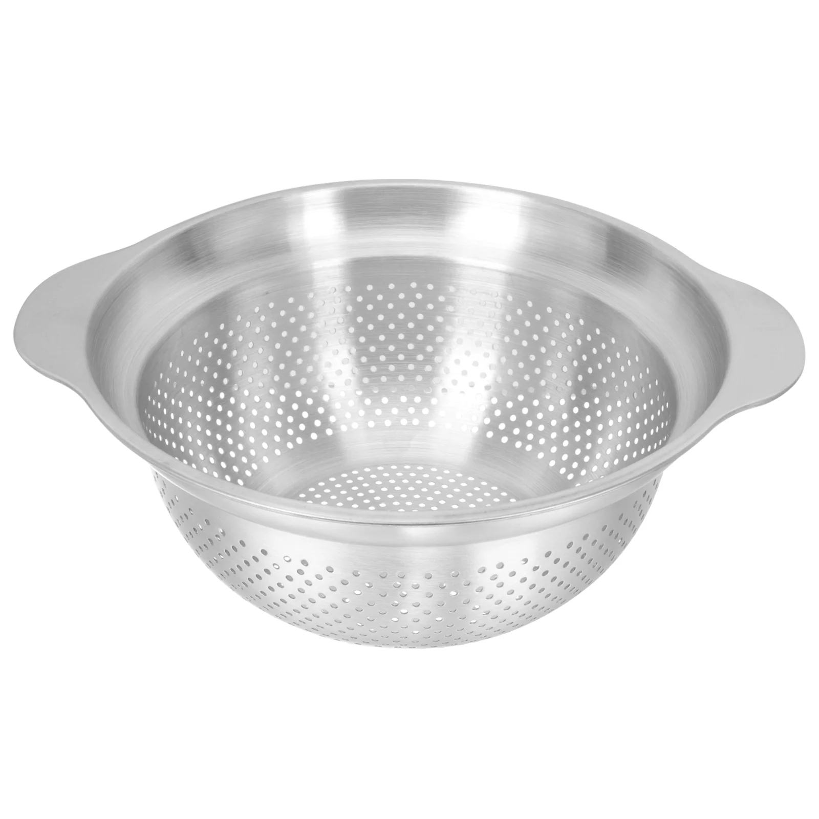 

Rice Basket Strainer with Handle Washing Bowl Pasta Drainer Stainless Steel Vegetable