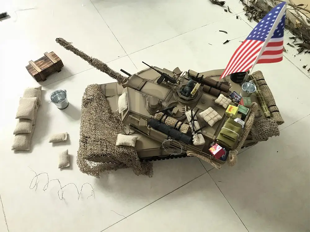 1/16 tank military model car soldier accessories sand table scene props explosion bag military sand bag marching blanket 2