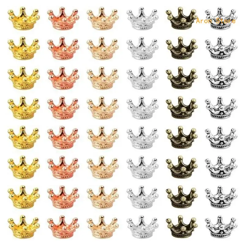 

120pcs Charm Vintage Mini Pendants Jewelry Making DIY Handmade Craft Loose Spacers Bead Jewelry Findings H3CF