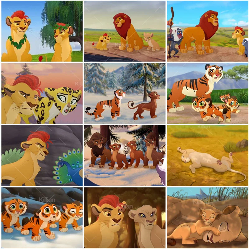 The Lion Guard Simba Diamond Painting Disney Cartoon Mosaic Diamond Ricamo Kit Punto Croce Decorazione Della Casa Artigianato