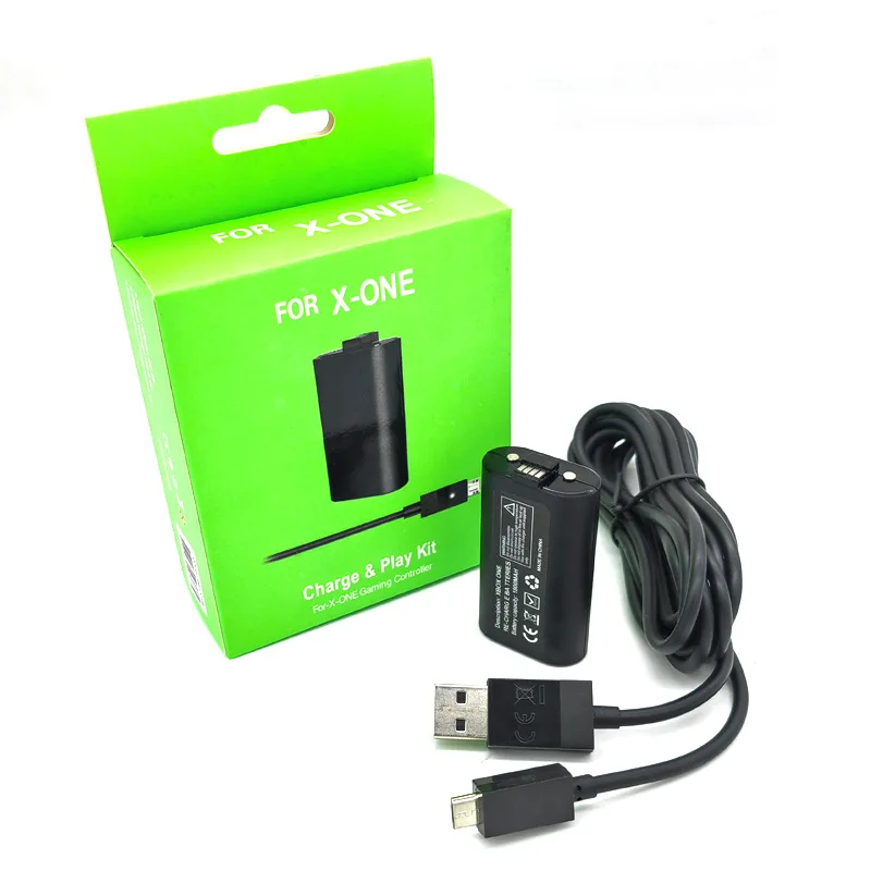 

for XBOX ONE 1800mah Rechargeable Battery Pack with USB Charging Cable for XBOX ONES/X Wireless Gamepad Controller Batteries