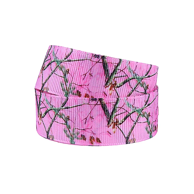 

Лента FLRA Бесплатная доставка 22 мм розовая Камуфляжная Лента 50 ярдов