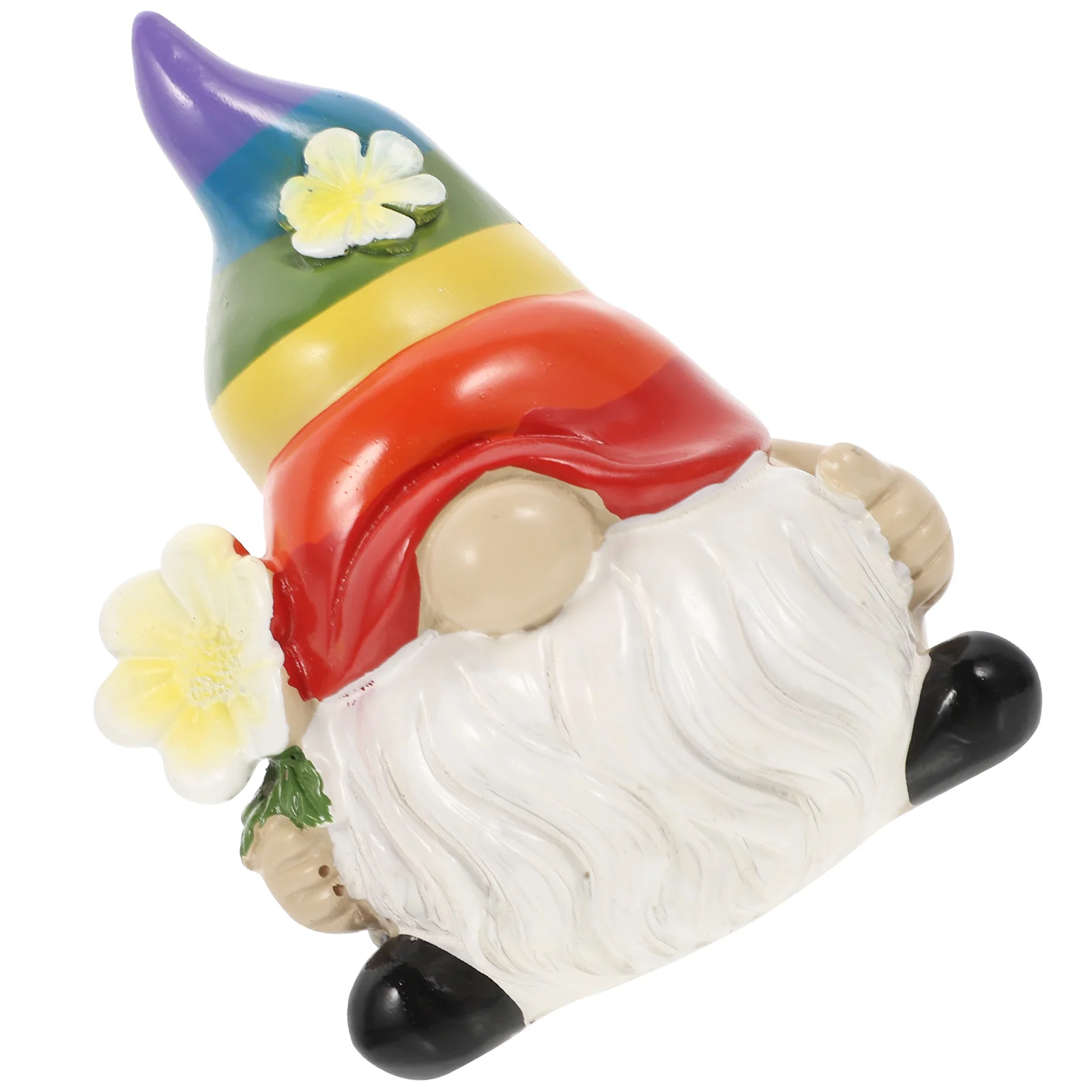 

Colorful Garden Halloween Party Favors Gift Flower Pots Resin Gnome Nordic