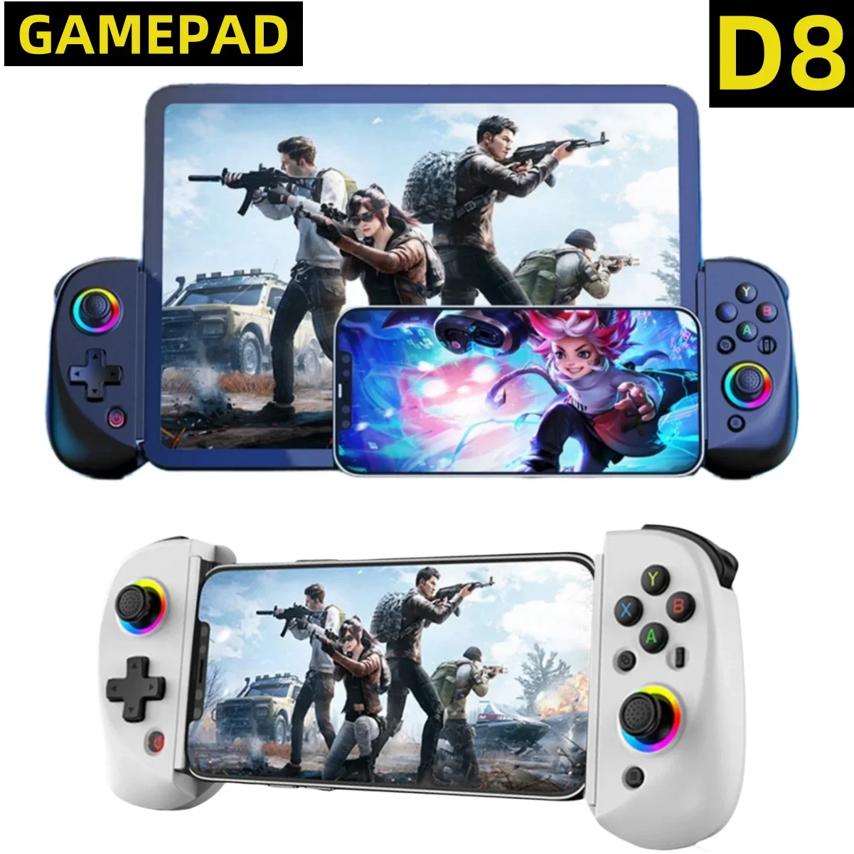 Gamepad D8 do telefonu za $16.47 / ~67zł