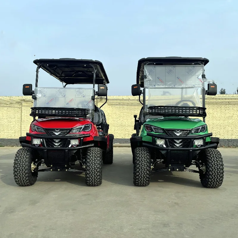 

Hot Selling Street Legal Electric Lithium Battery Golf Cart/China 6 Seater 5000W Sightseeing Scooter Solar 4 Seater Electric Gol