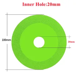 Ultra-Thin Glass & Tile Precision Cutting Disc (100 x 20mm)