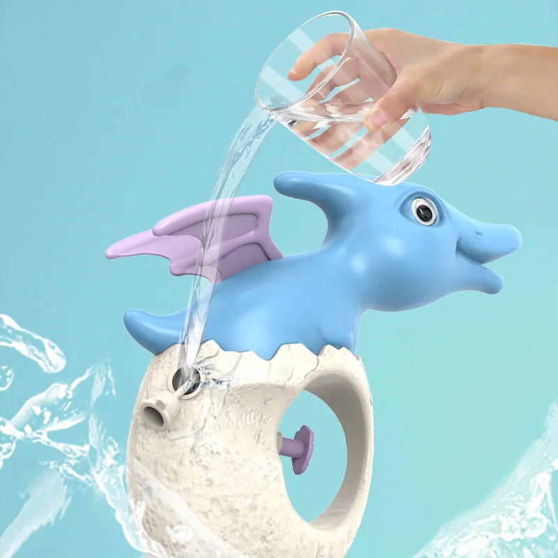 Water Gun Cartoon Animals Dinosaurs Kids Swimming Pool Sand Beach Guns Toys Baby Bath Playing Spray Water Amusement Toy Gifts 5