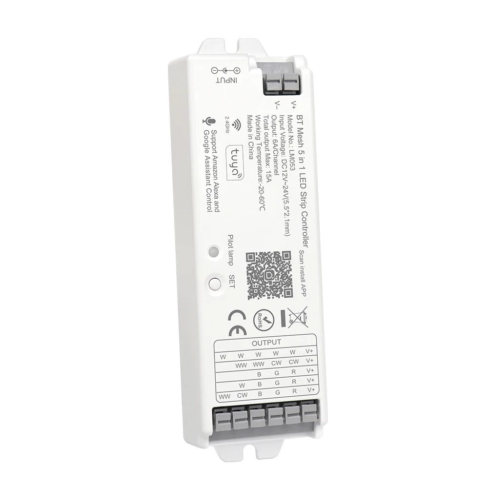 LM053  ޽ Ʈ LED Ʈѷ,   ,   ˷ Բ ۵, 5 in 1