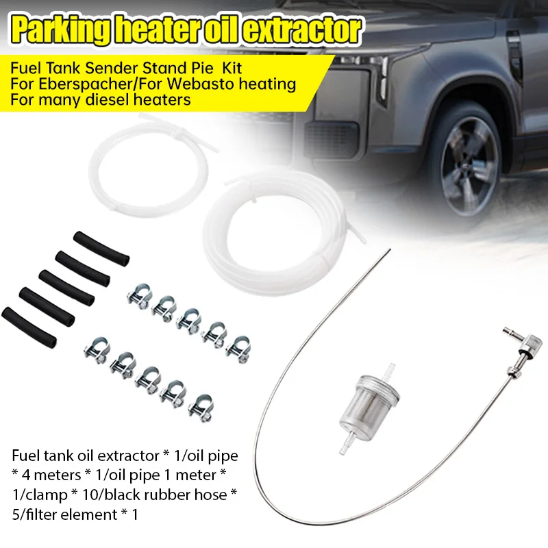 Oil Extraction Heater Oil Tank Suction Pipe Set Extractor Diesel Parking Heater AccessoriesTools For Webasto Eberspacher