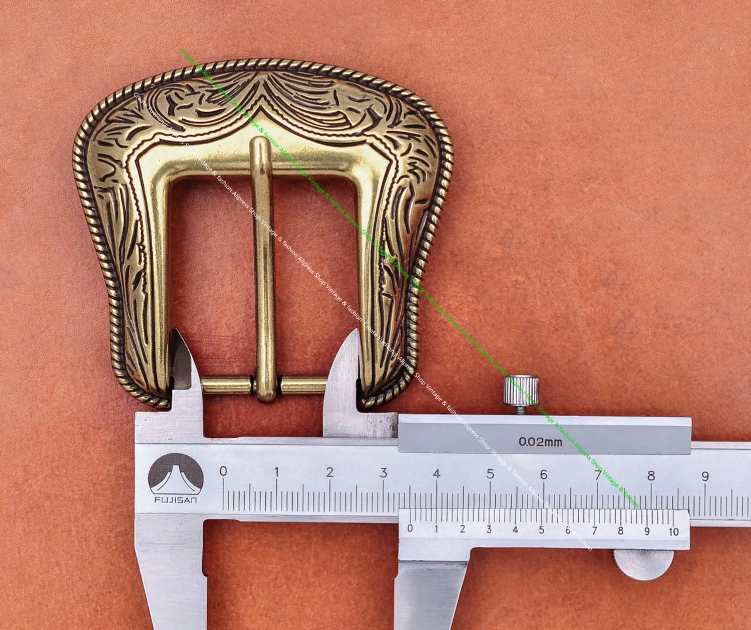 Antique Brass Plated Western Cowboy Rodeo 3PCS Set Floral Carved Replacement Jeans Apparel Leather Belt Buckle Fit 35mm Strap