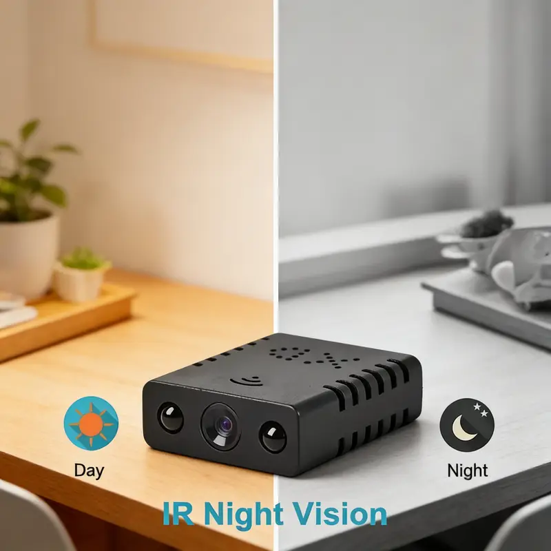 1080P HD Mini Camera XD Wireless WiFi Wire Camera Smart Home Security indoor Anti-theft IP Camera Video Voice APP Real-time Cam - Image 4